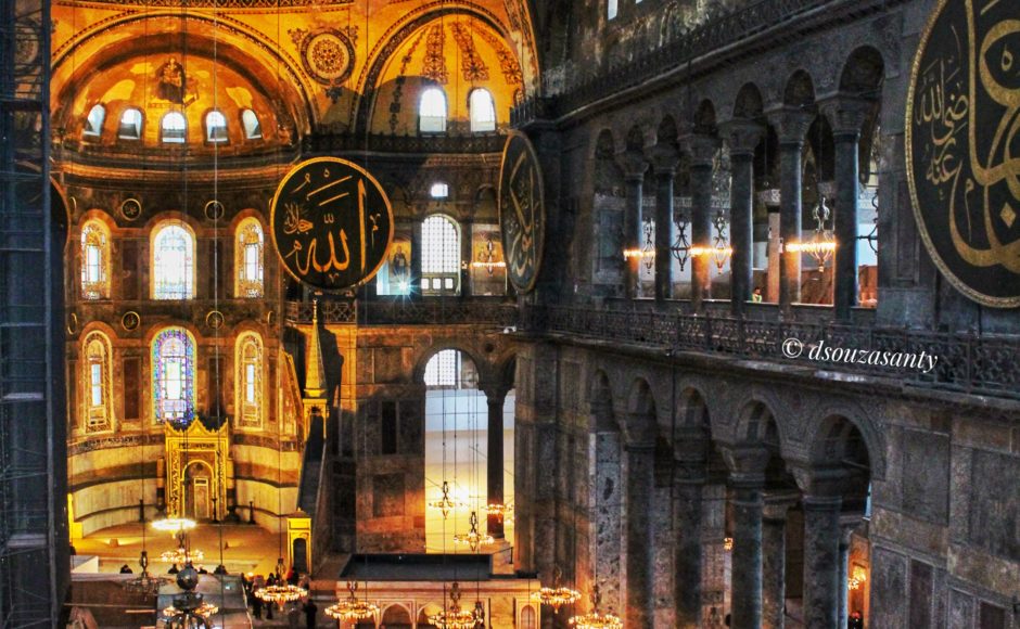 Istanbul Haghia Sophia Inside